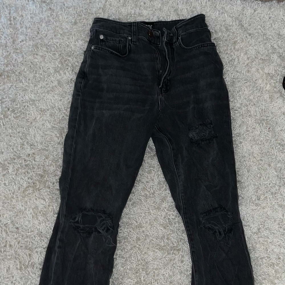 BDG Black High Rise Strech Flare Jeans